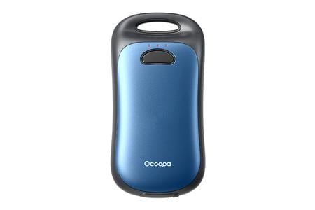 UT4 URBAN RECHARGEABLE HAND WARMER BLUE ON BLACK