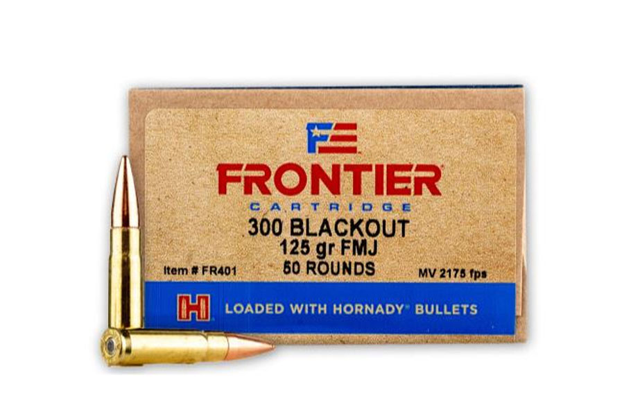 Hornady 300 AAC Blackout 125 Grain Full Metal Jacket 50/Box