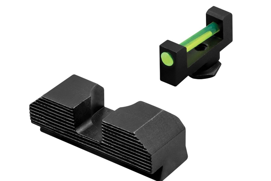 Xs Sight Systems Suppressor Height Fiber Optic Green Sights for Glock 17/19/22/23/45/47