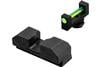 XS SIGHT SYSTEMS FIBER OPTIC GREEN - GLOCK STD. HT. 42, 43, 43X, 48