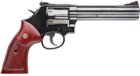 SMITH AND WESSON 586 CLASSIC 357MAG WOOD GRIPS 6-INCH