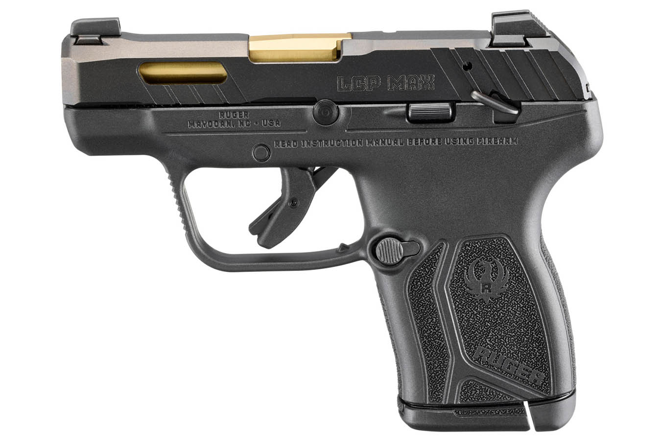 Ruger LCP MAX 380 ACP Semi-Auto Pistol with Titanium Nitride Barrel