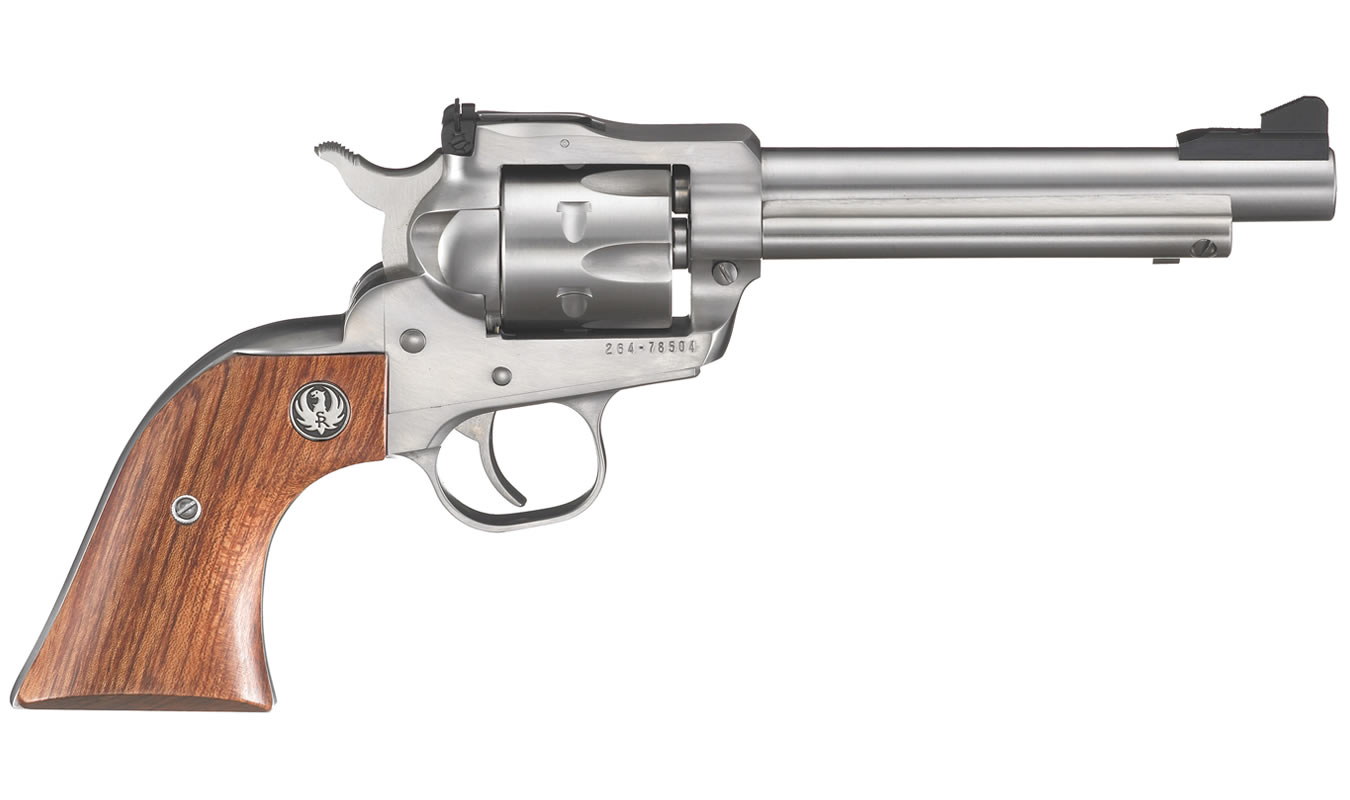 No. 4 Best Selling: RUGER SINGLE-SIX CONVERTIBLE 22LR/22WMR 5.5` STAINLESS