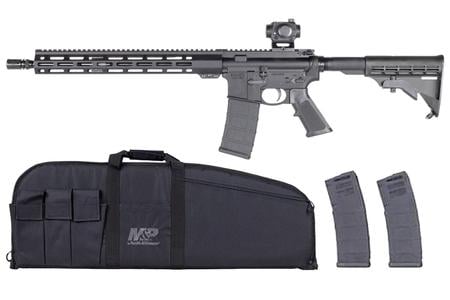Smith & Wesson MP15 Sport III 5.56mm Rifle Package with Crimson Trace Red Dot, Duty Series Rifle Case and Three Magazines