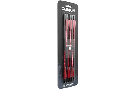 DEMUN HYPERBOLT, C10 CARBON - 3 FLETCH (6PK) 