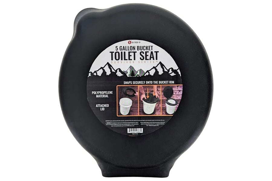 SONA ENTERPRISES PLASTIC TOILET SEAT FOR 5 GALLON BUCKET