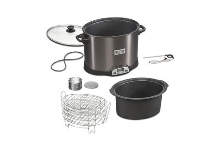 SLOW COOKER, 10 QT DIGITAL W SMOKER