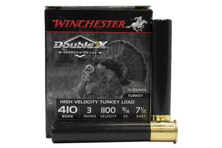 410 GAUGE 3 IN 3/4 OZ 7.5 SHOT DOUBLE X DIAMOND 10/BOX