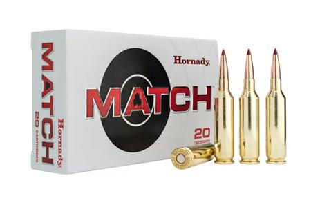 Hornady 22 Creedmoor 80 gr ELD Match 20/Box