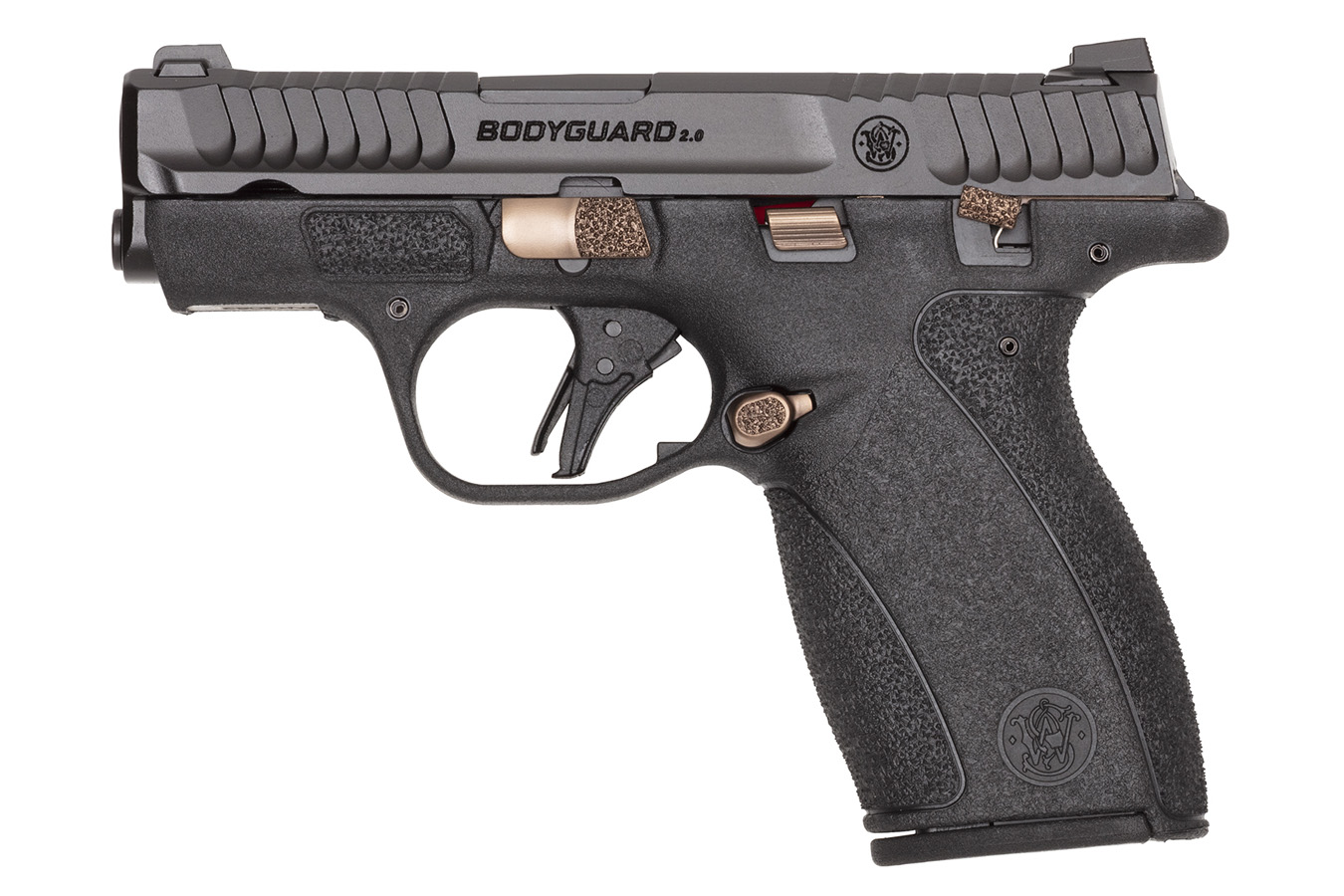Smith & Wesson Bodyguard 2.0 380 ACP Micro Compact Pistol with Rose Gold PVD Accents and Manual