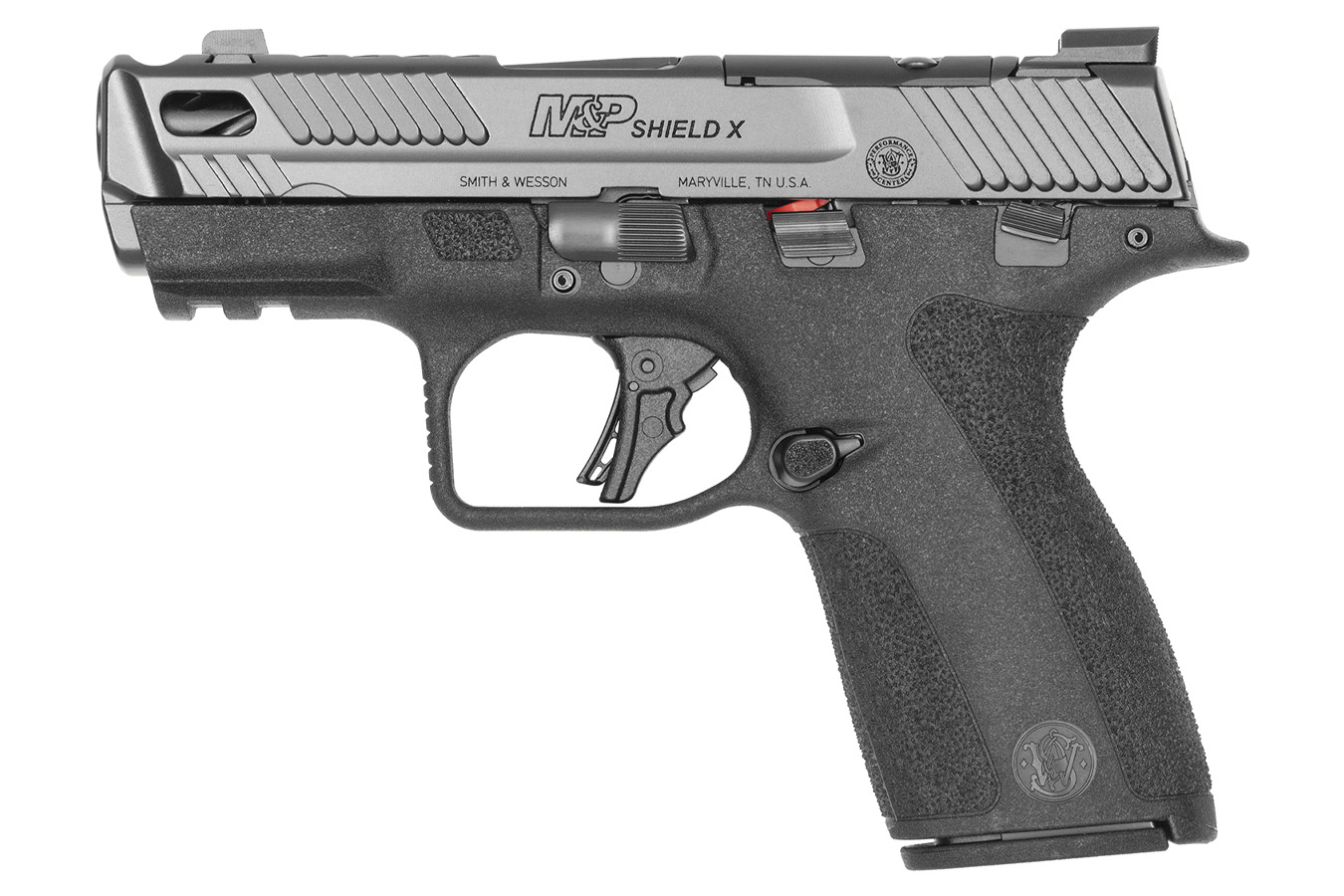 Smith & Wesson M&P9 Shield X 9mm Performance Center Carry Comp Optic Ready Pistol with Manual Thumb Safety