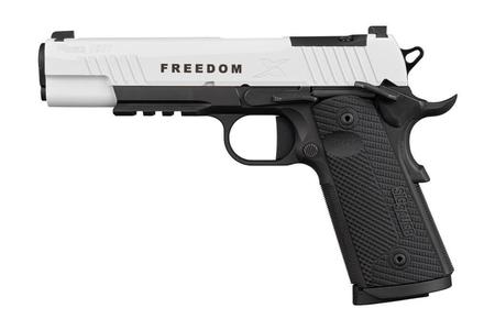SIG SAUER 1911 45 ACP X-SERIES FULL SIZE TP USA FREEDOM WHITE SLIDE 5` BARREL 2X8RD MAGS