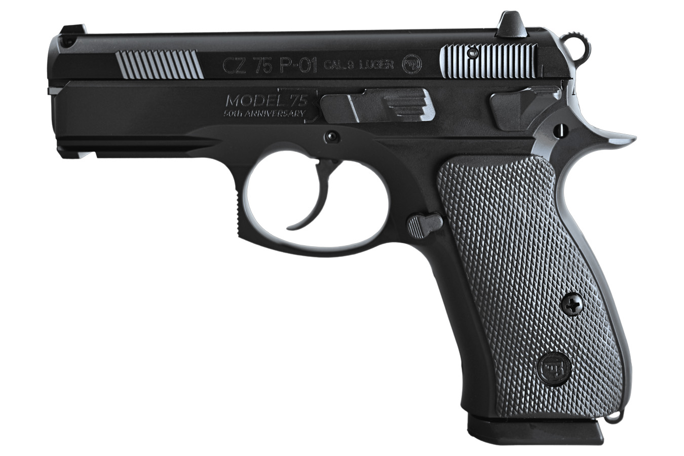 CZ 75 P-01 9mm 50th Anniversary DA/SA Semi-Automatic Pistol