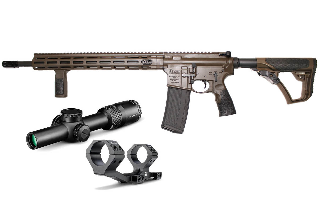 No. 4 Best Selling: DANIEL DEFENSE DD4V7 5.56 18` MILSPEC + FURNITURE VENOM COMBO
