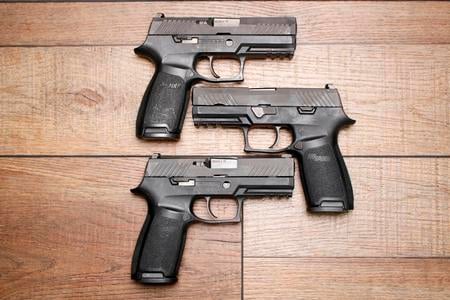 P320 CARRY 9MM 1 MAG NIGHT SIGHTS POLICE TRADE-IN (VERY GOOD) CONDITION