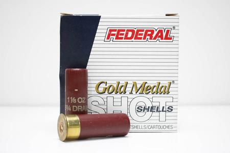 GOLD MEDAL 12 GA 2 3/4 1 1/8 OZ # 8 POLICE TRADE