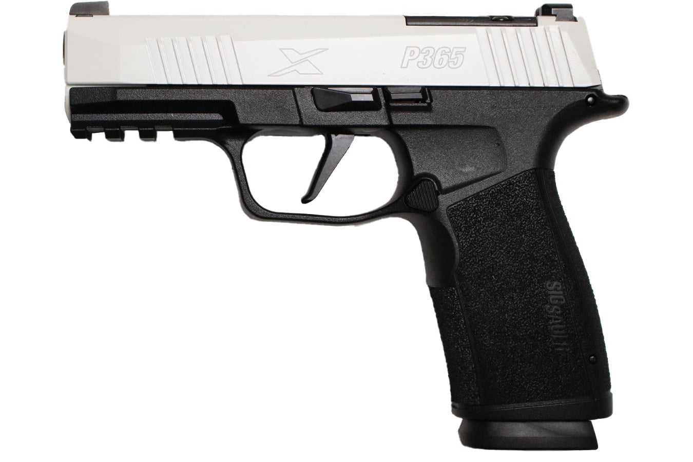 Sig Sauer P365 9mm TPUSA Limited-Edition Freedom Series Pistol with White Cerakote Finish