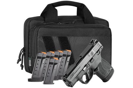 SMITH AND WESSON SHIELD PLUS 9MM W/ TS 10  13 ROUND MAGS