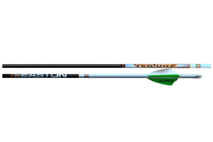 Easton 6 mm Venture Fletched Hunting Arrow 6 Pack