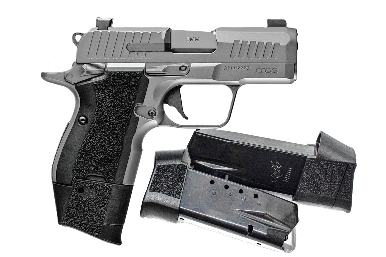 Kimber CDS9 Classic 9mm Pistol with Gray/Black Finish and Three Magazines