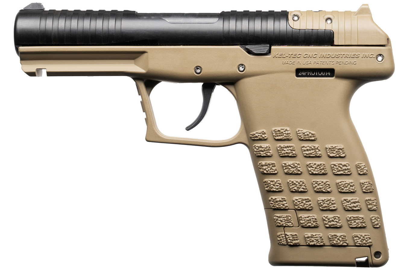 No. 17 Best Selling: KELTEC PR57 5.7X28 MM 4.64 IN BARREL TAN FRAME