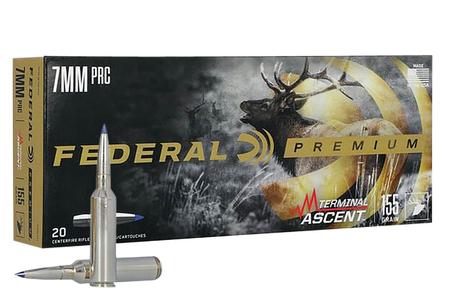 Federal 7mm PRC 155 Grain Terminal Ascent Premium 20/Box