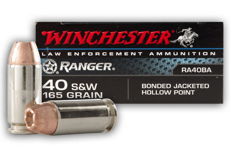 40 SW 165 GR JHP BONDED RANGER