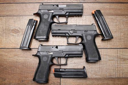 SIG SAUER P320 X CARRY 9MM OPTICS READY POLICE TRADE-IN (GOOD) CONDITION