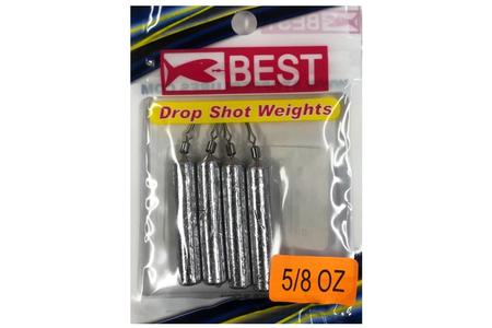 DROP SHOT WEIGHT LONG 5/8OZ.