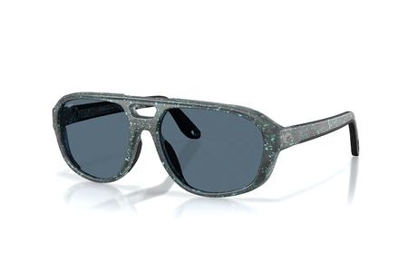 STREET HEAT MATTE AQUA DRIP WITH GRAY LENSES 