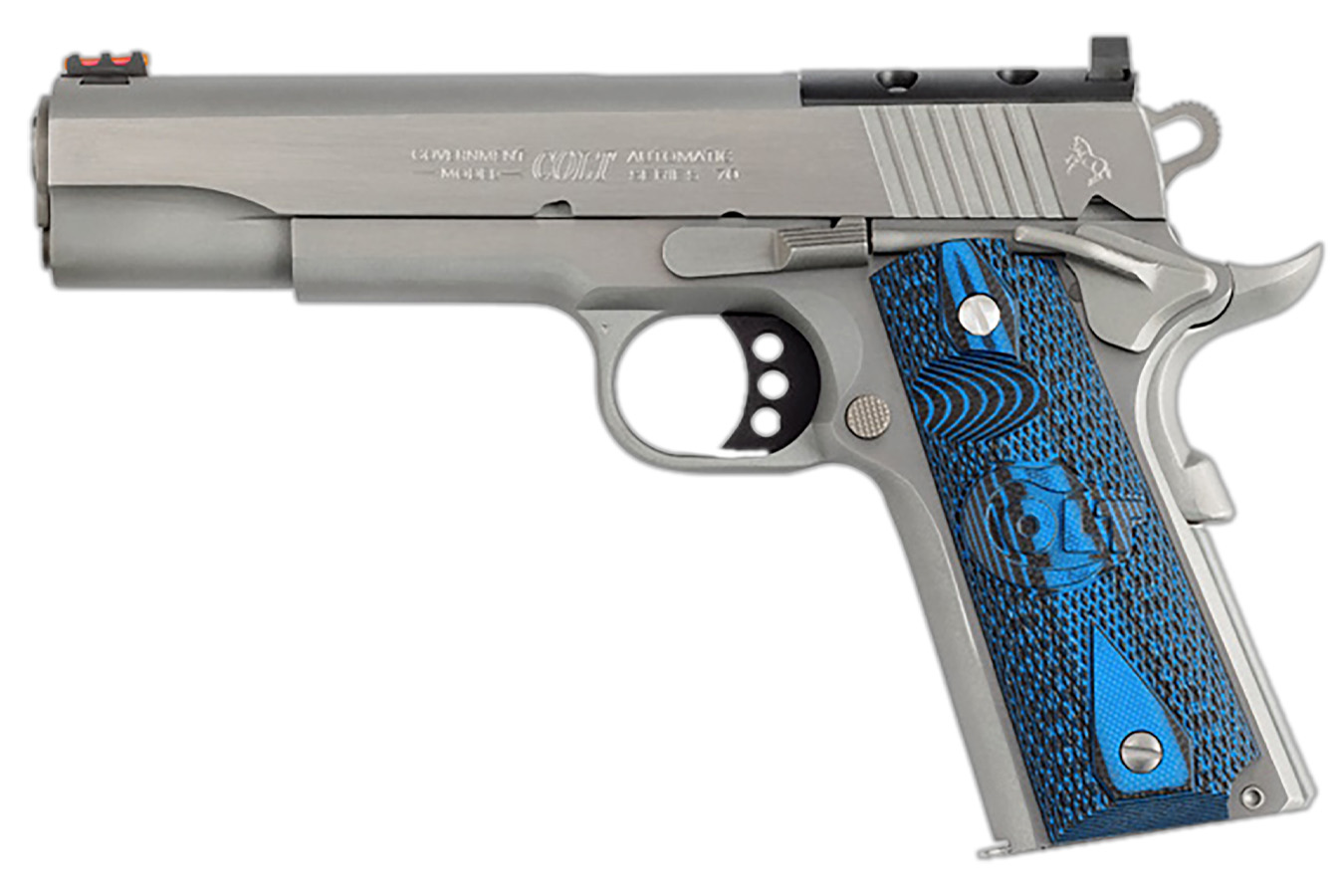 Colt 1911 Government Competition 9mm Optic Ready Pistol with Stainless Finish