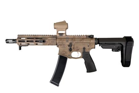 Daniel Defense PCC 9mm AR-Style Pistol with Arid Rattlecan Finish and Vortex Crossfire II Red Dot
