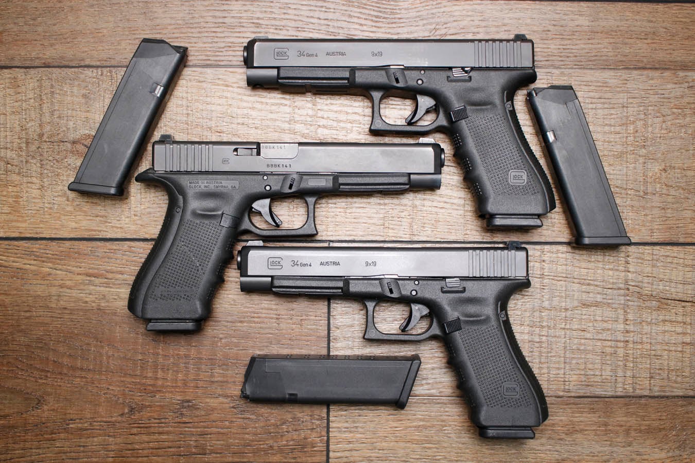 No. 5 Best Selling: GLOCK 34GEN4 9MM NIGHT SIGHTS POLICE TRADE (VERY GOOD) CONDITION 