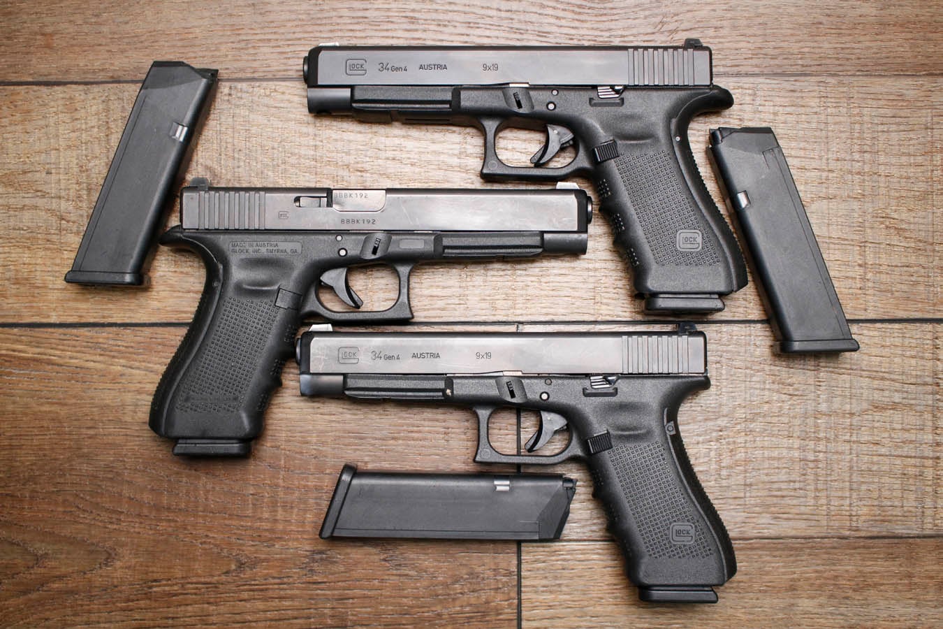 GLOCK 34GEN4 9MM NIGHT SIGHTS POLICE TRADE (GOOD) CONDITION