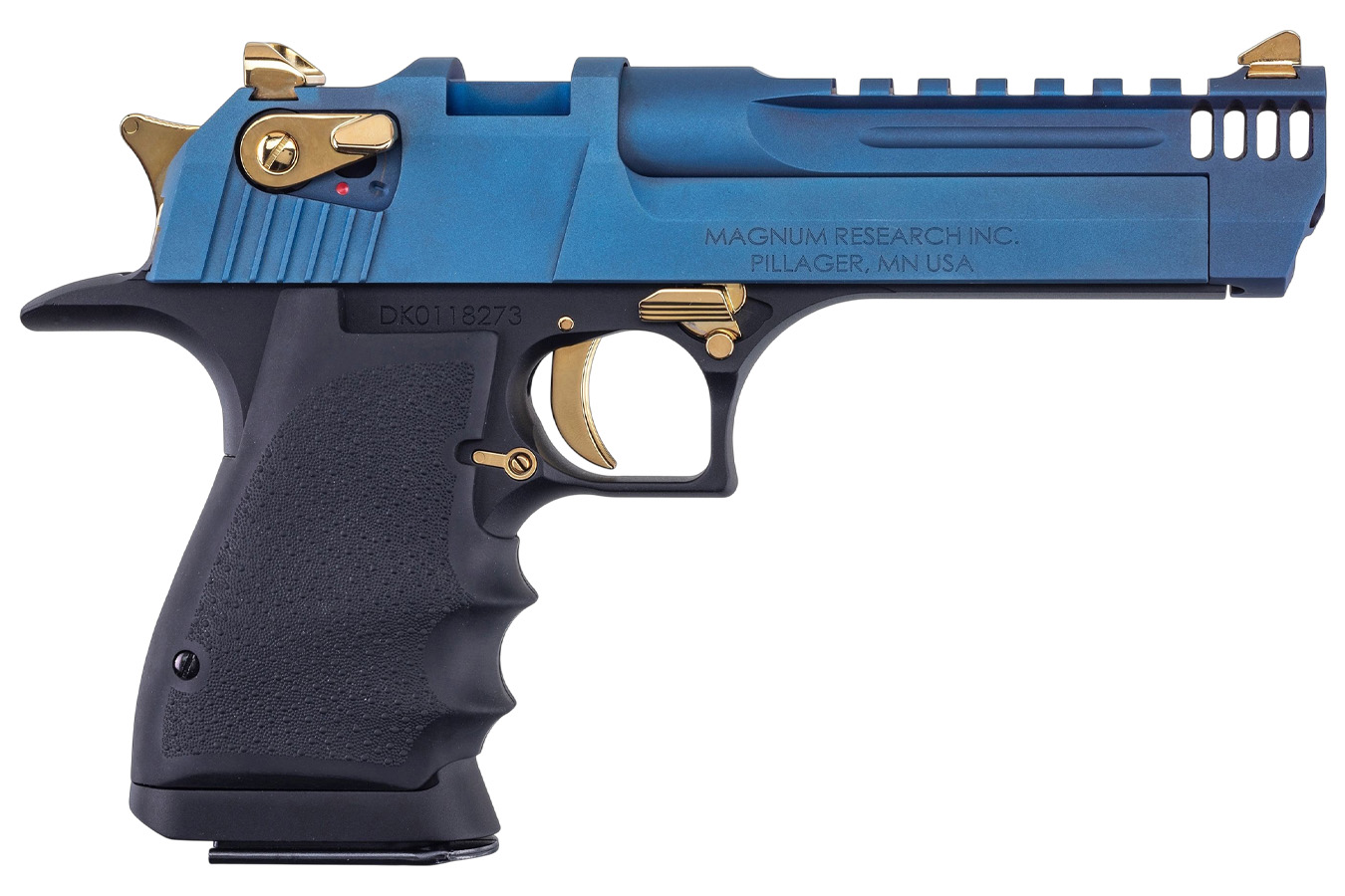 Magnum Research Desert Eagle 50 AE Semi-Auto Pistol with Titanium Gold Accents