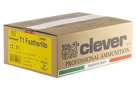 CLEVER T1 FEATHERLITE 12GA 7/8OZ #7.5 250/CS