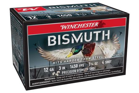 WIN SWB1234XV  12G 3 #4 BISMUTH 1-3/8OZ     15/10