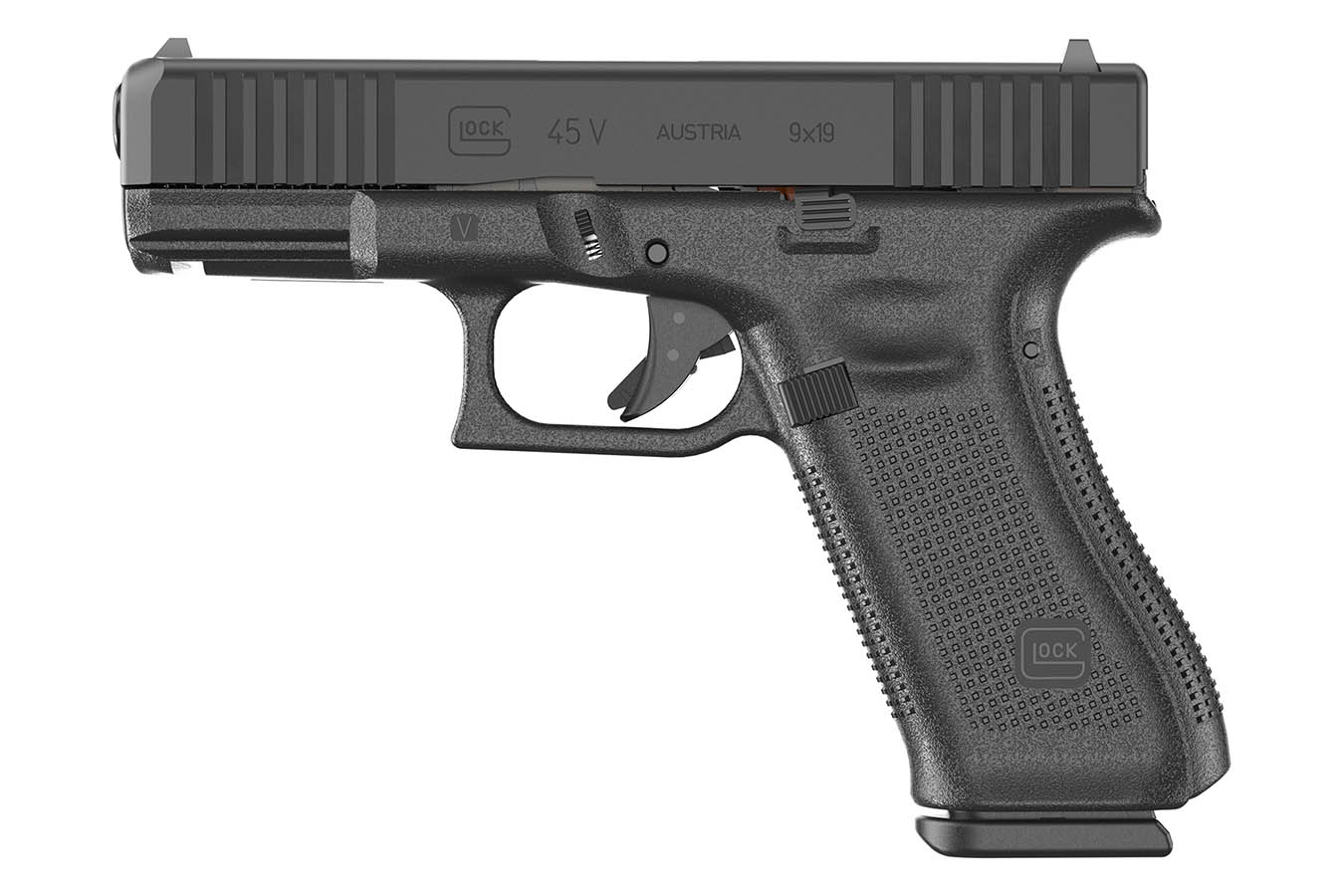 Glock 45 V 9mm Black 17-Round Pistol