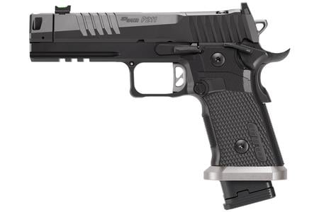 P211, 9MM, 4.4IN, BLK, SAO, ALLOY GRIP, COMPENSATOR, XRAY3