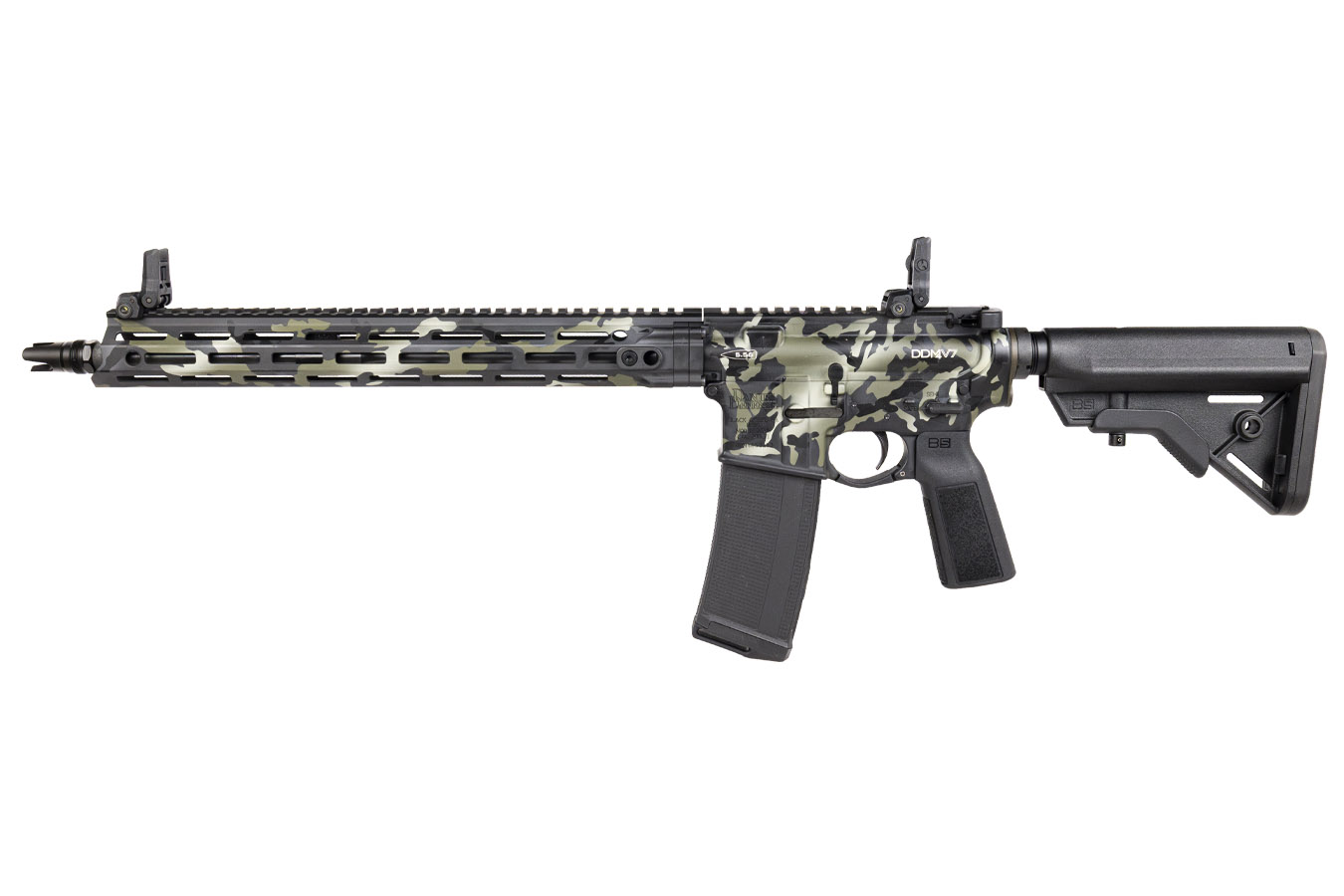 Daniel Defense DDM4 V7 5.56 NATO Semi-Auto Rifle with Multicam Black Cerakote Finish