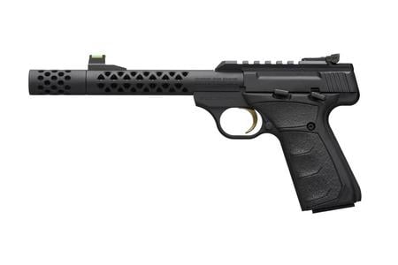 BUCK MARK PLUS VISION TRIAD .22LR BLACK FIBER OPTIC 5.5 BARREL