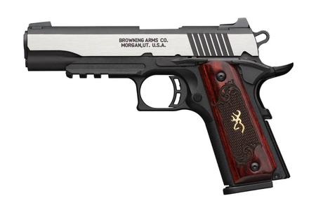 1911-380 BLACK LABEL MEDALLION PRO .380 ACP COMPACT PISTOL WITH ROSEWOOD GRIPS
