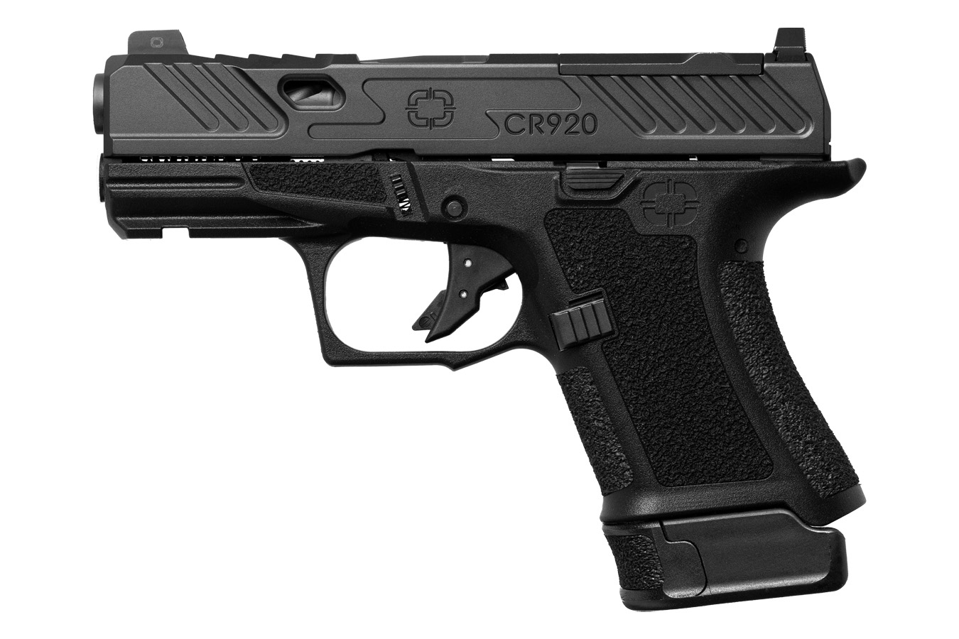 Shadow Systems CR920 Elite 9mm Optic Ready Pistol with Spiral Fluted Barrel