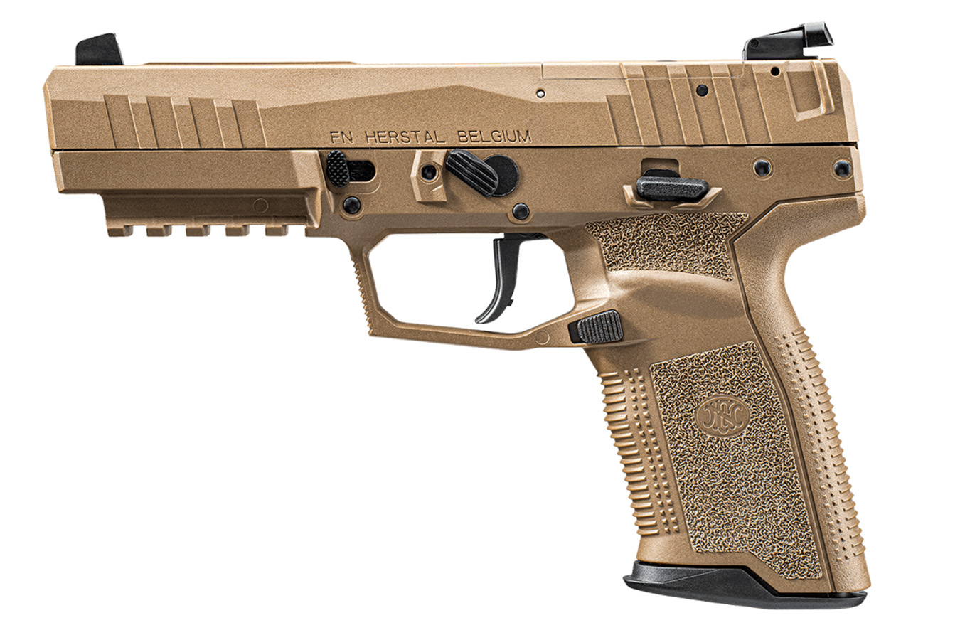 FN Five-seveN 5.7x28mm MRD Optic Ready Pistol with 4.8 Inch Barrel and FDE Finish