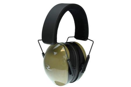 TRPX 29 EARMUFF IN CLAM SHELL TAN
