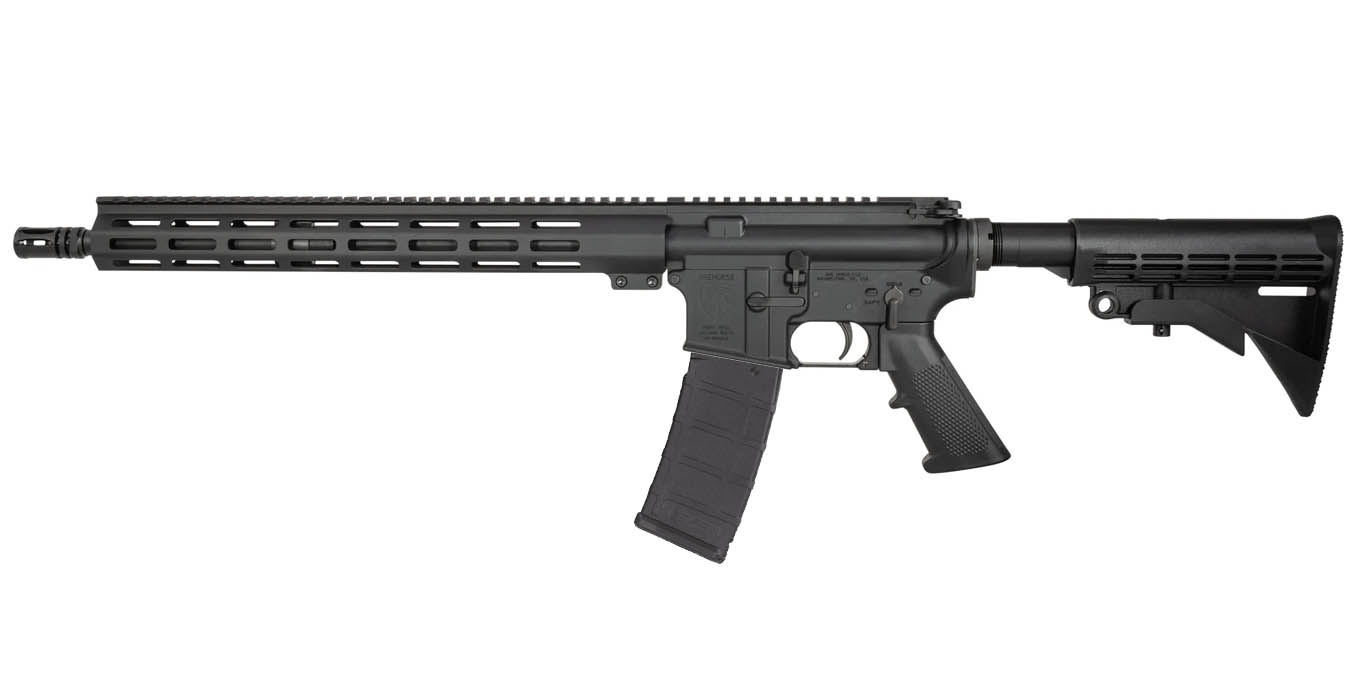 One Horse OH-15 5.56 NATO Semi-Automatic Rifle with 16 Inch Socom Barrel and M-LOK Handguard