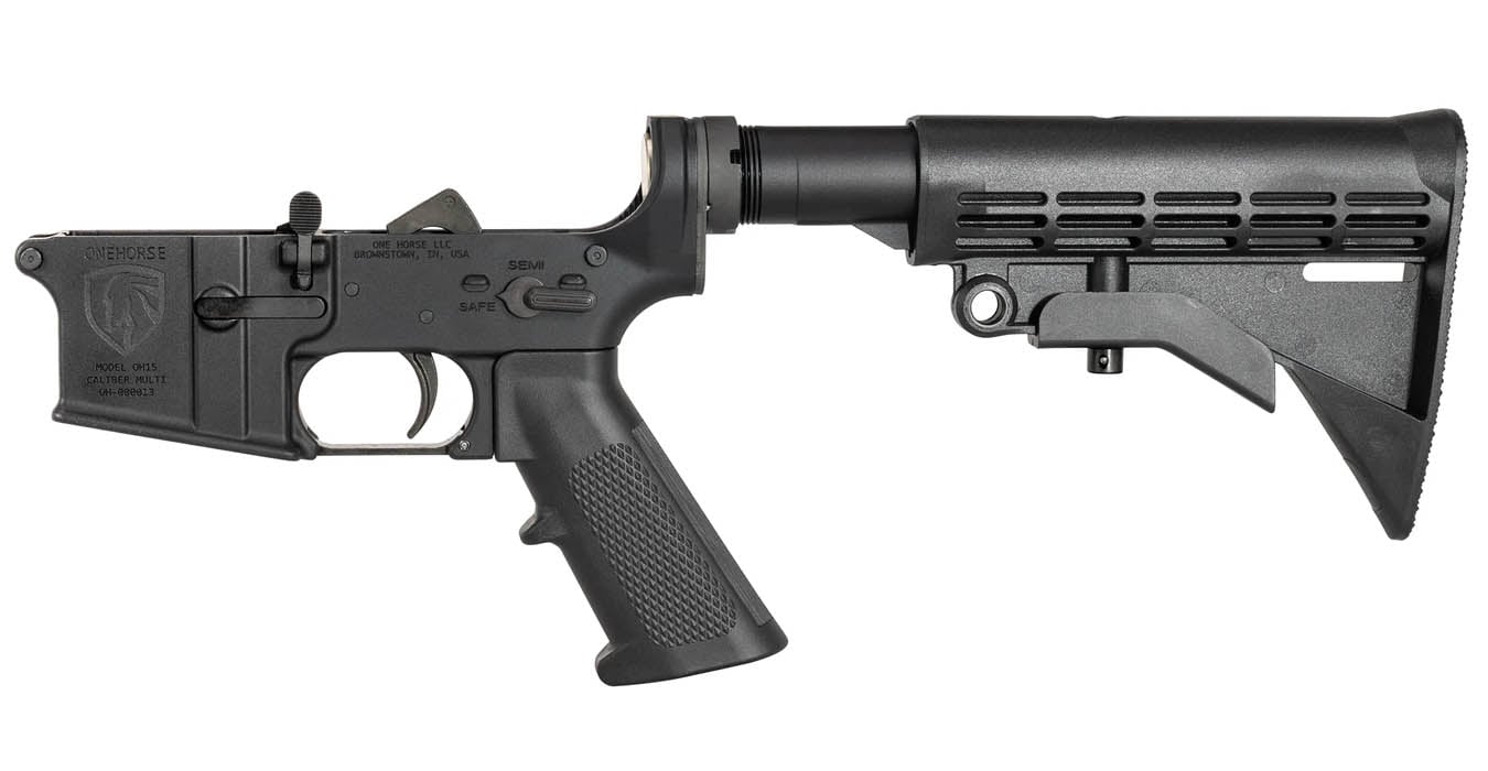 No. 9 Best Selling: ONE HORSE AR-15 MULTI COMPLETE LOWER RECEIVER BLCK