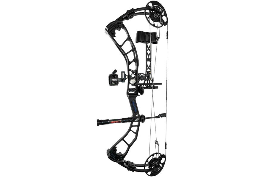 Elite Archery Emerse Kit 60 Ambidextrous Compound Bow Flat Black
