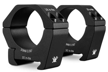 SPORT RIFLESCOPE RING 30MM MEDIUM (.90`)	 