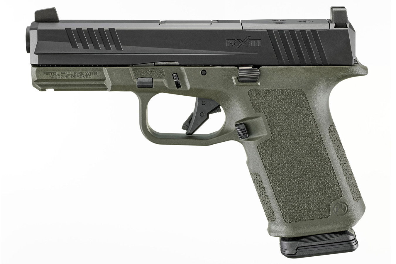 Ruger RXM 9mm Optic Ready Pistol with ODG Frame and Black Slide